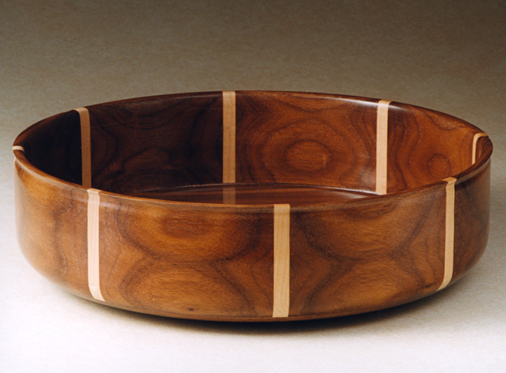 Black Walnut/Maple Fruit Bowl